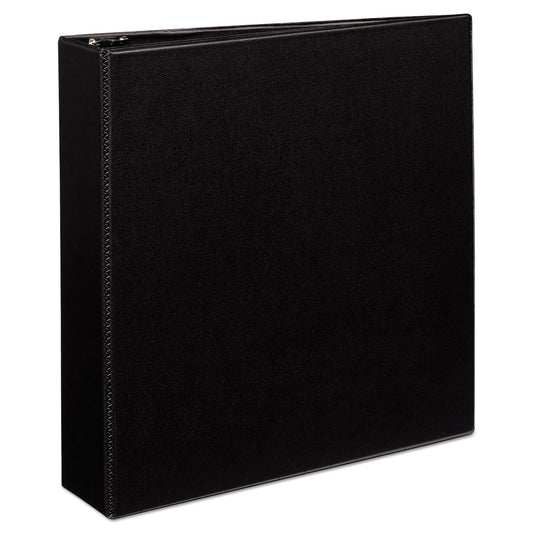 Avery Durable Non-View Binder with DuraHinge and Slant Rings, 3 Rings, 2" Capacity, 11 x 8.5, Black (27550)