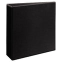 Avery Durable View Binder with DuraHinge and EZD Rings, 3 Rings, 3" Capacity, 11 x 8.5, Black, (9700) (09700)