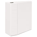 Avery Durable View Binder with DuraHinge and EZD Rings, 3 Rings, 5" Capacity, 11 x 8.5, White, (9901) (09901)