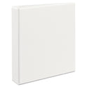 Avery Durable View Binder with DuraHinge and EZD Rings, 3 Rings, 1.5" Capacity, 11 x 8.5, White, (9401) (09401)