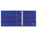 Avery Heavy-Duty Non-View Binder with DuraHinge and One Touch EZD Rings, 3 Rings, 2" Capacity, 11 x 8.5, Blue (79882)