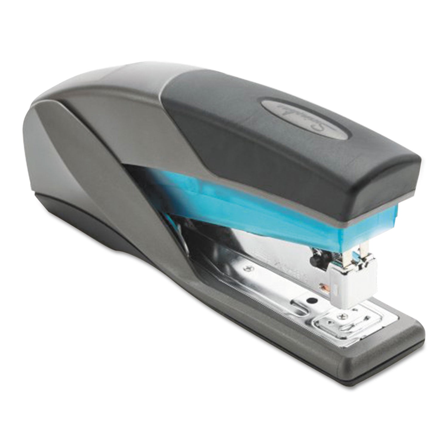 Swingline Optima 25 Reduced Effort Stapler, 25-Sheet Capacity, Slate Gray/Blue (66404)