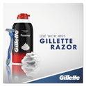 Gillette Foamy Shave Cream, Original Scent, 2 oz Aerosol Spray Can, 48/Carton (14501)