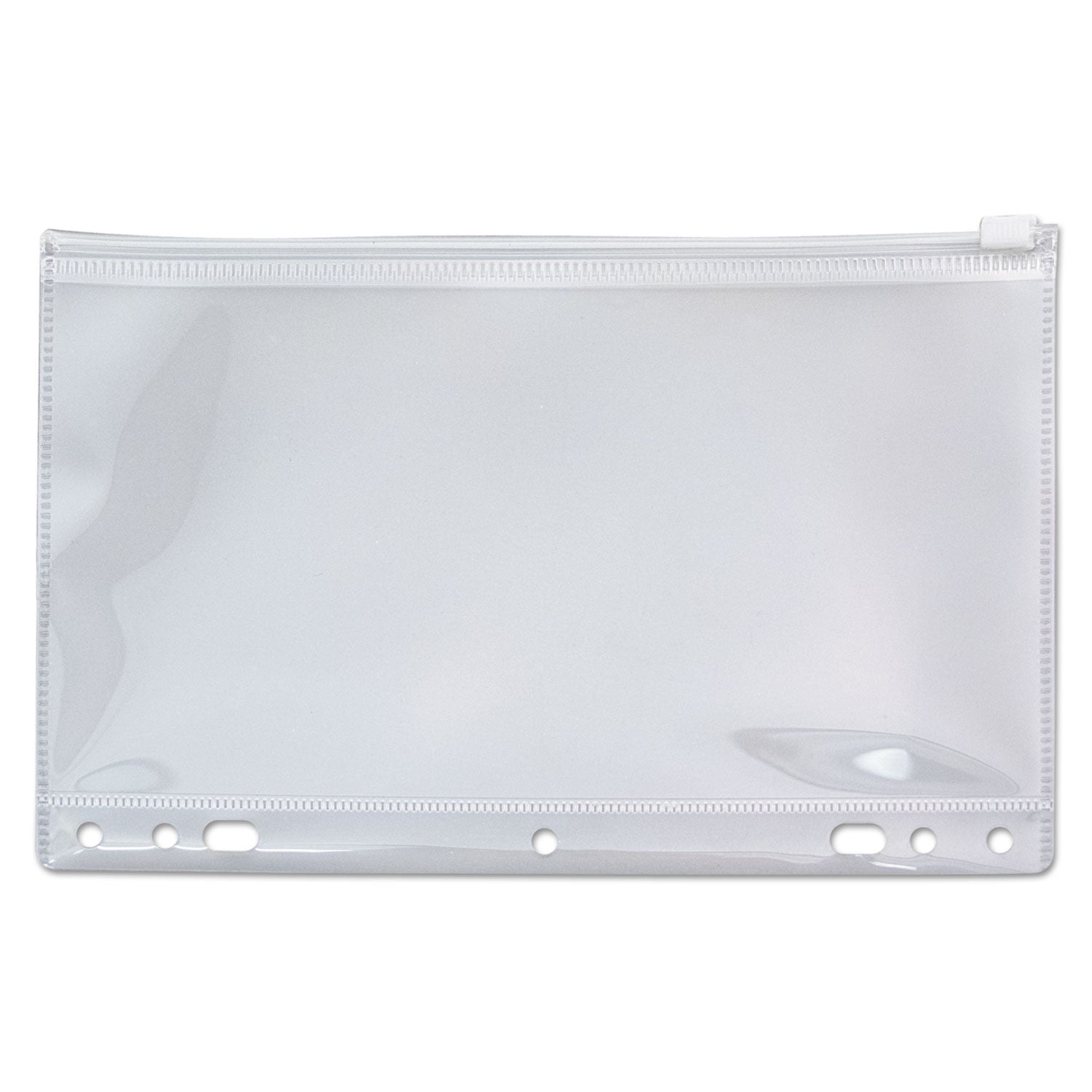 Anglers Zip-All Ring Binder Pocket, 6 x 9.5, Clear (ANG51)