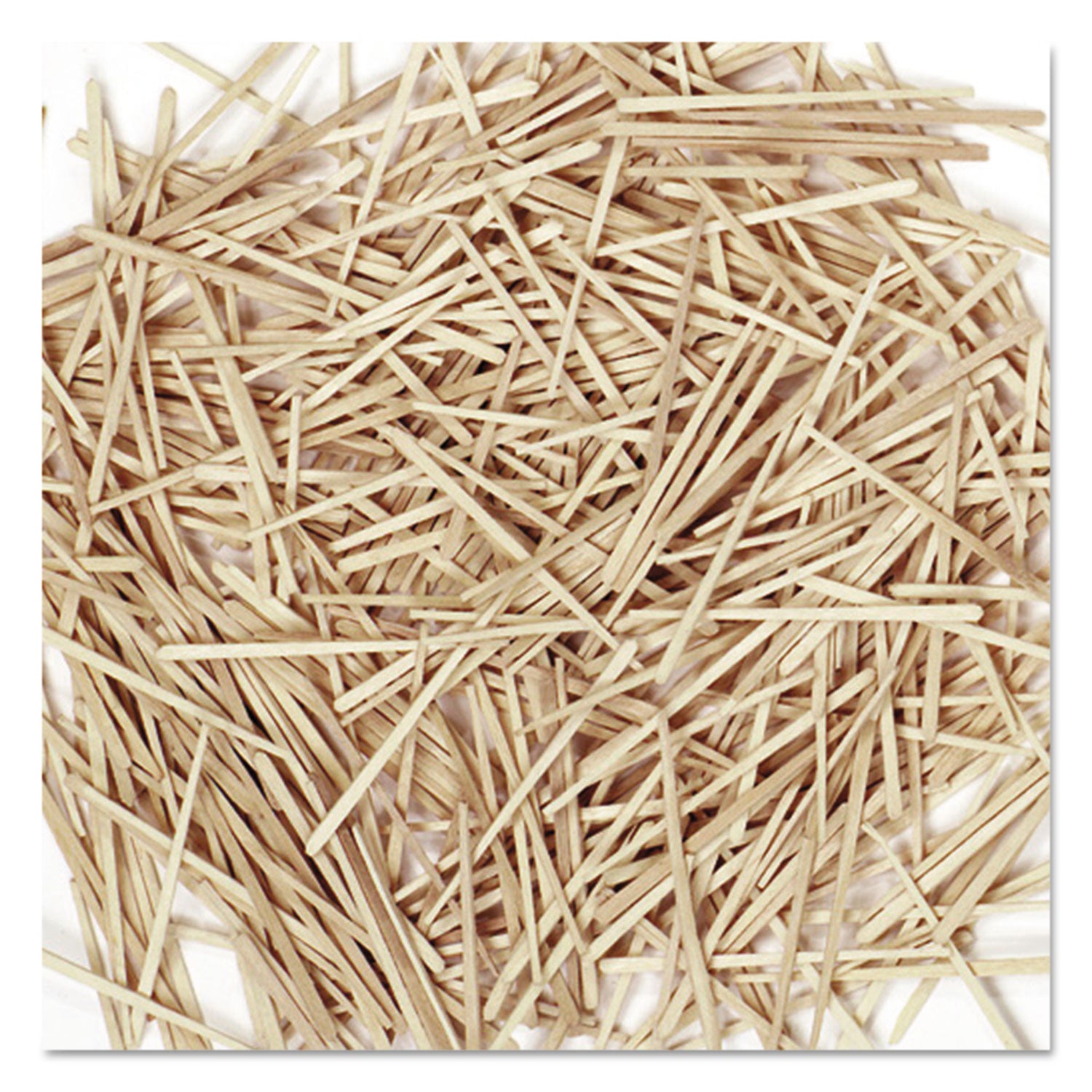 Creativity Street Flat Wood Toothpicks, Natural, 2,500/Pack (369001)