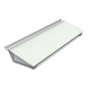 Glass Dry Erase Desktop Computer Pad, 18 x 6, White Surface