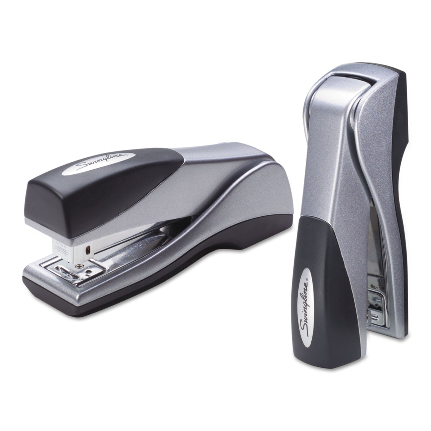 Swingline Optima Grip Compact Stapler, 25-Sheet Capacity, Silver (87816)