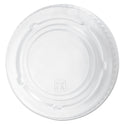 Fabri-Kal Kal-Clear/Nexclear Drink Cup Lids, Flat Lid with No Slot, Fits 12 to 20 oz Cold Cups, Clear, 1,000/Carton (LKC1220F)