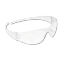 MCR Safety Checkmate Wraparound Safety Glasses, CLR Polycarbonate Frame, Coated Clear Lens (CK110)