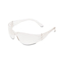 MCR Safety Checklite Scratch-Resistant Safety Glasses, Clear Lens, 12/Box (CL110BX)