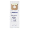 Janitized Vacuum Filter Bags Designed to Fit Panasonic Upright Type U, 36/Carton (JANPAU2)