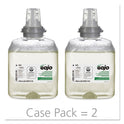 GOJO TFX Green Certified Foam Hand Cleaner Refill, Unscented, 1,200 mL, 2/Carton (566502CT)