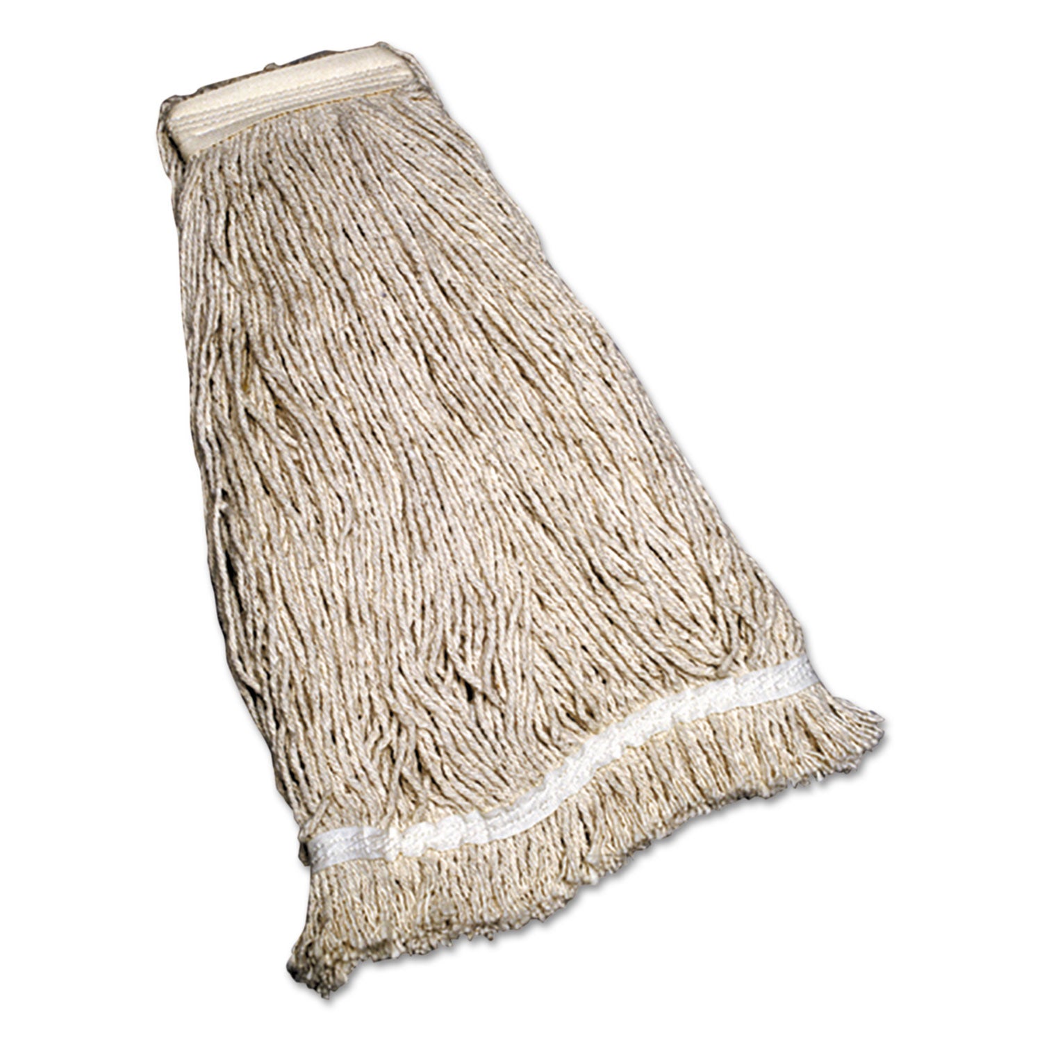 AbilityOne 7920009265493, SKILCRAFT, Cut End Wet Mop Heads, 31", Cotton/Rayon, Natural