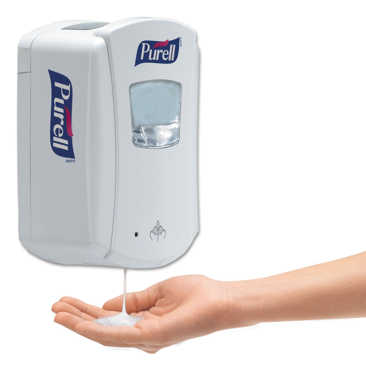 PURELL LTX-7 Touch-Free Dispenser, 700 mL, 5.75 x 4 x 8.62, White (132004)