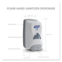 PURELL FMX-12 Foam Hand Sanitizer Dispenser, 1,200 mL Refill, 6.6 x 5.13 x 11, White (512006)