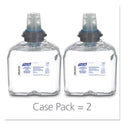 PURELL Advanced Hand Sanitizer TFX Refill, Foam, 1,200 mL, Unscented, 2/Carton (539202CT)