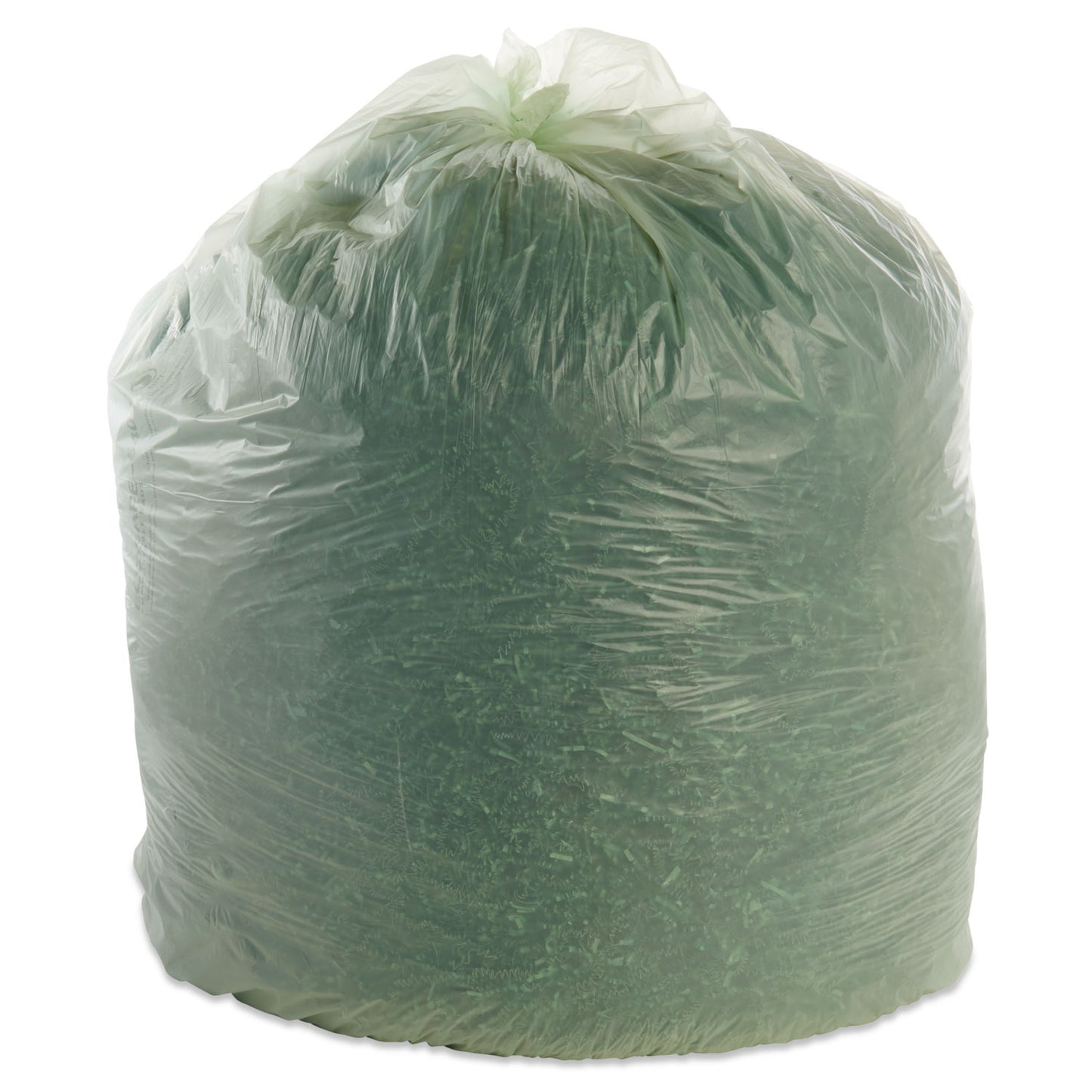 Stout by Envision EcoSafe-6400 Bags, 64 gal, 0.85 mil, 48" x 60", Green, 30/Box (E4860E85)