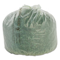 Stout by Envision EcoSafe-6400 Bags, 13 gal, 0.85 mil, 24" x 30", Green, 45/Box (E2430E85)