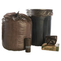 Stout by Envision Controlled Life-Cycle Plastic Trash Bags, 39 gal, 1.1 mil, 33" x 44", Brown, 40/Box (G3344B11)