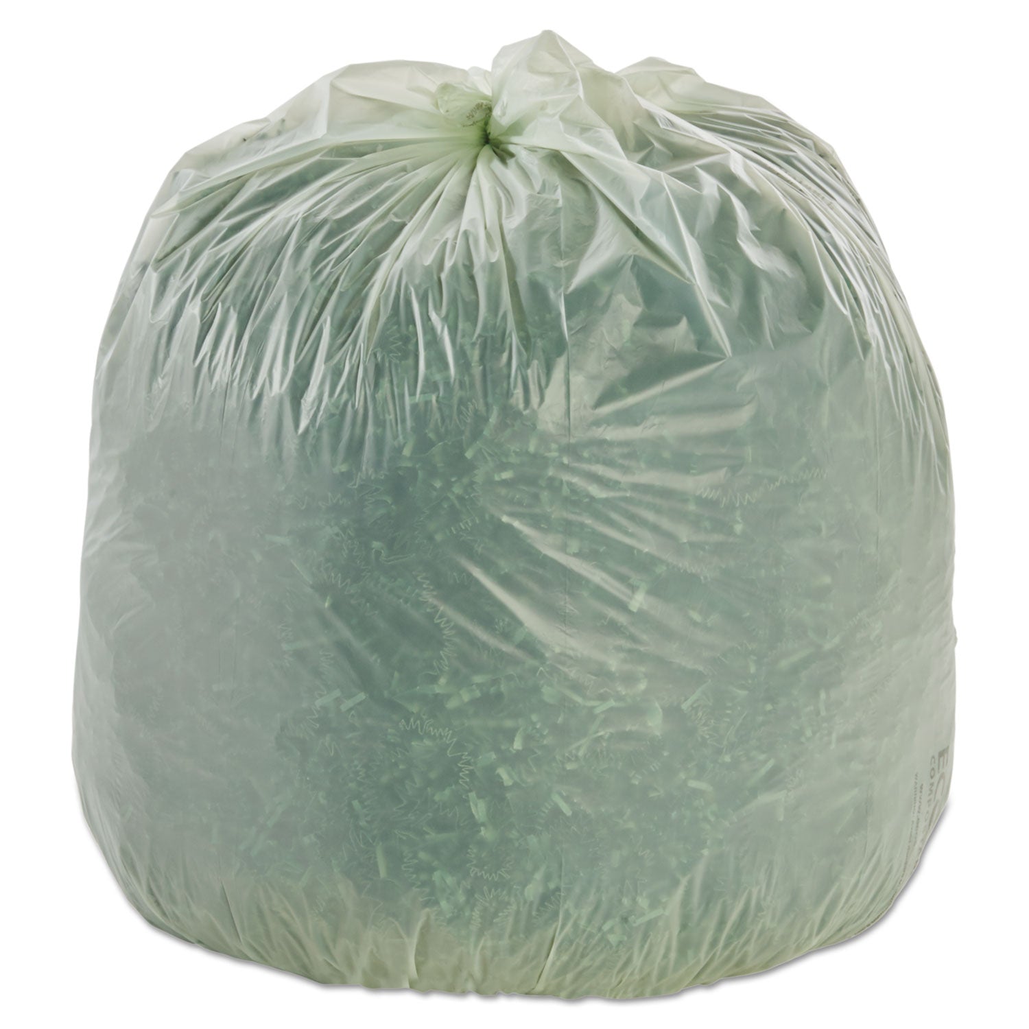 Stout by Envision EcoSafe-6400 Bags, 32 gal, 0.85 mil, 33" x 48", Green, 50/Box (E3348E85)