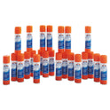 s Extra-Strength Office Glue Stick, 0.28 oz, Dries Clear, 24/Pack (E554)