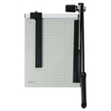 Dahle Vantage Guillotine Paper Trimmer/Cutter, 15 Sheets, 12" Cut Length, Metal Base, 10 x 12.75 (12E)