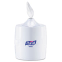 PURELL Hand Sanitizer Wipes Wall Mount Dispenser, 1,200/1,500 Wipe Capacity, 13.3 x 11 x 10.88, White (901901)