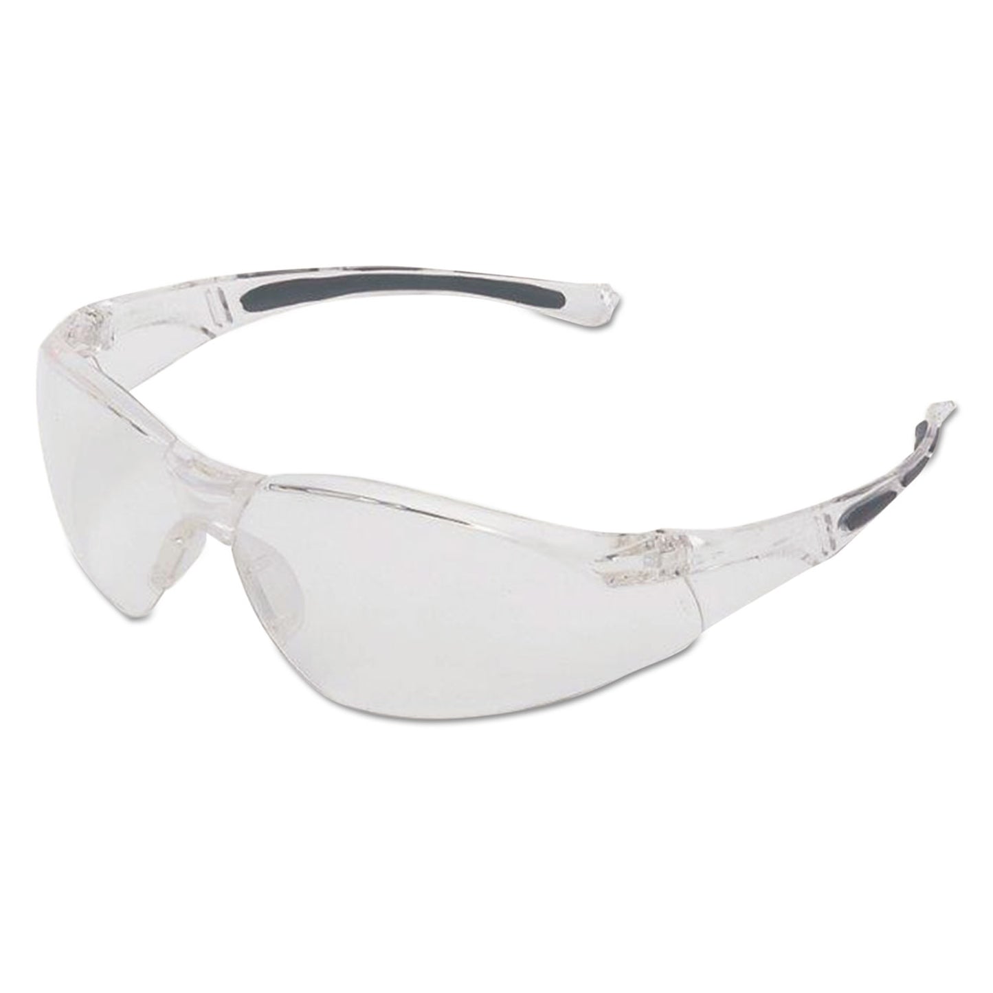 Uvex A800 Series Safety Eyewear, Scratch-Resistant, Clear Frame, Clear Lens