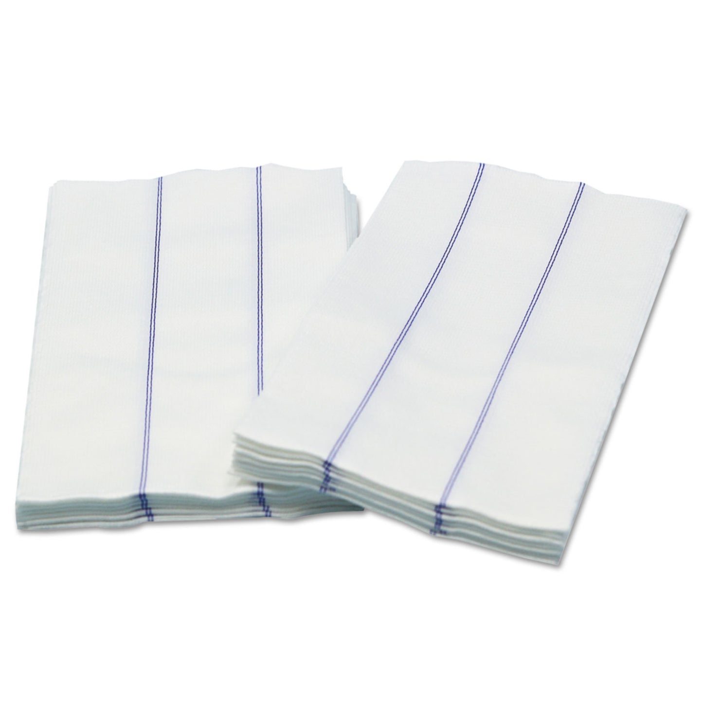 Cascades Tuff-Job Foodservice Towels, 1/4 Fold, 13 x 24, White/Blue, 72/Carton (W930)