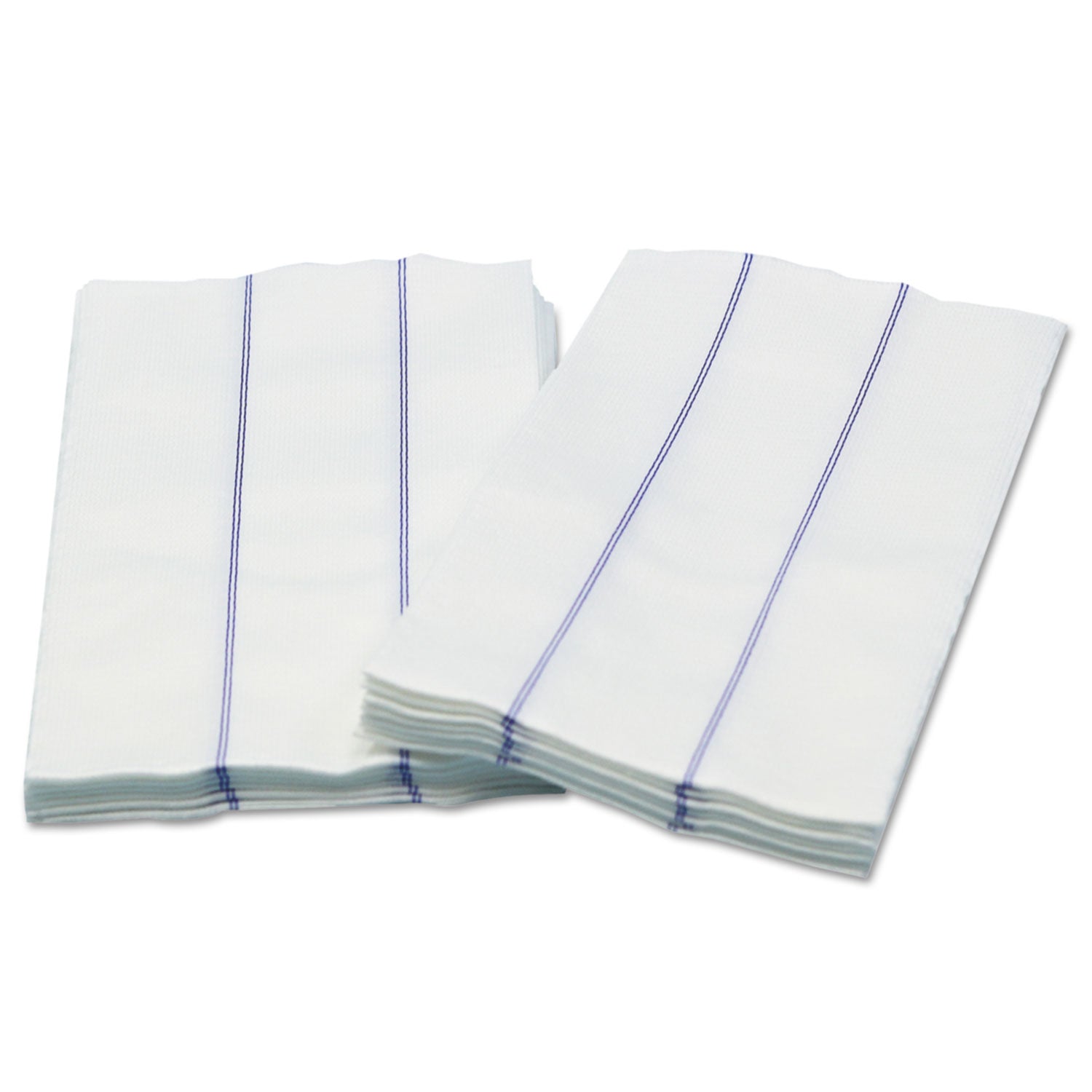 Cascades Tuff-Job Foodservice Towels, 1/4 Fold, 13 x 24, White/Blue, 72/Carton (W930)