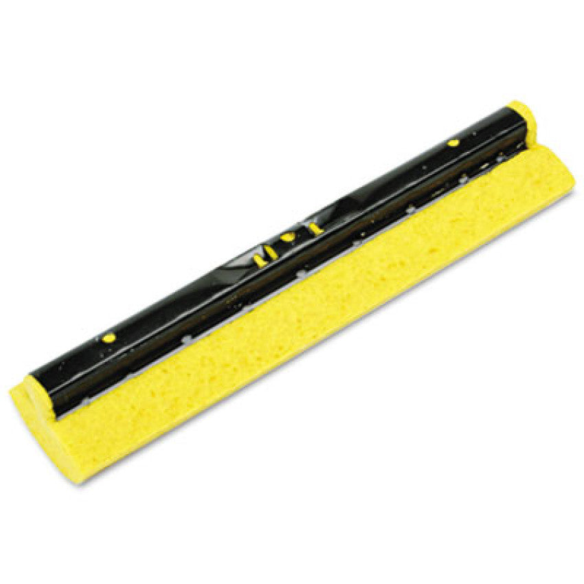 Mop Head Refill for Steel Roller, Sponge, 12" Wide, Yellow