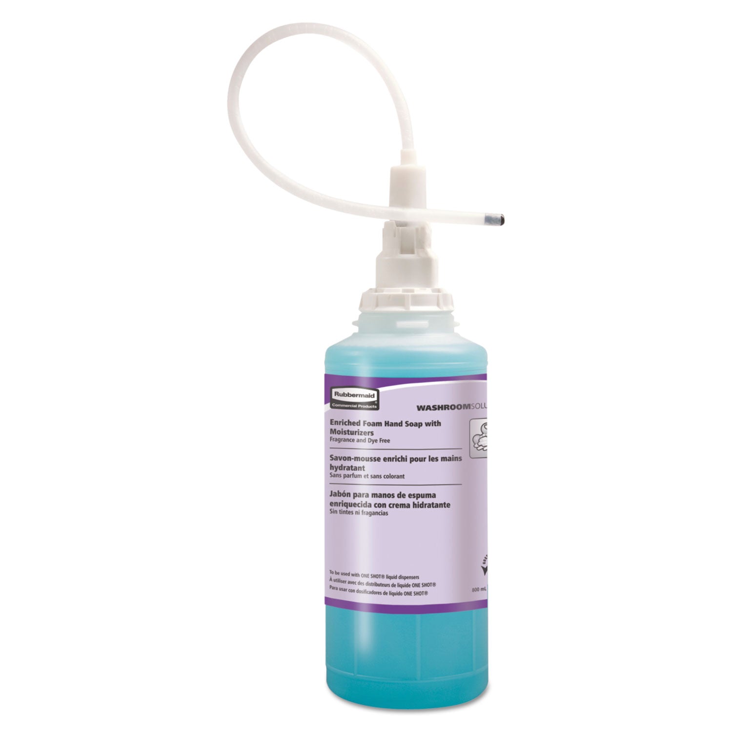 Rubbermaid Commercial Enriched Moisturizing Foam Hand Soap Refill, Citrus Scent, 800 mL, 4/Carton (750517)