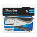 Swingline Premium Hand Stapler, 20-Sheet Capacity, Black (29950)