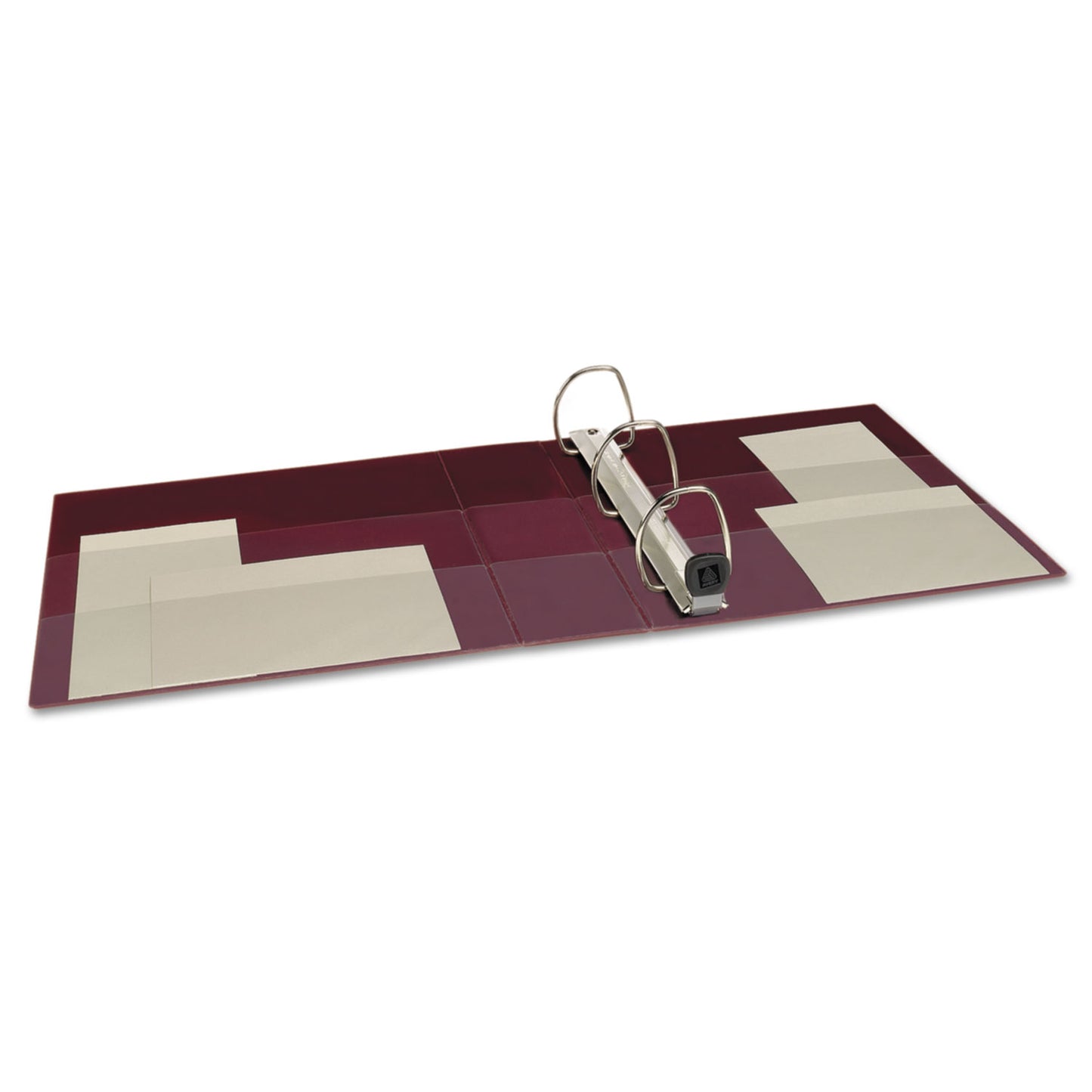 Avery Heavy-Duty Non-View Binder with DuraHinge and Locking One Touch EZD Rings, 3 Rings, 3" Capacity, 11 x 8.5, Maroon (79363)