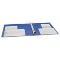 Avery Heavy-Duty Non-View Binder with DuraHinge and One Touch EZD Rings, 3 Rings, 1" Capacity, 11 x 8.5, Blue (79889)