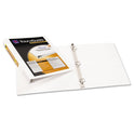 Avery TouchGuard Protection Heavy-Duty View Binders with Slant Rings, 3 Rings, 1" Capacity, 11 x 8.5, White (17141)