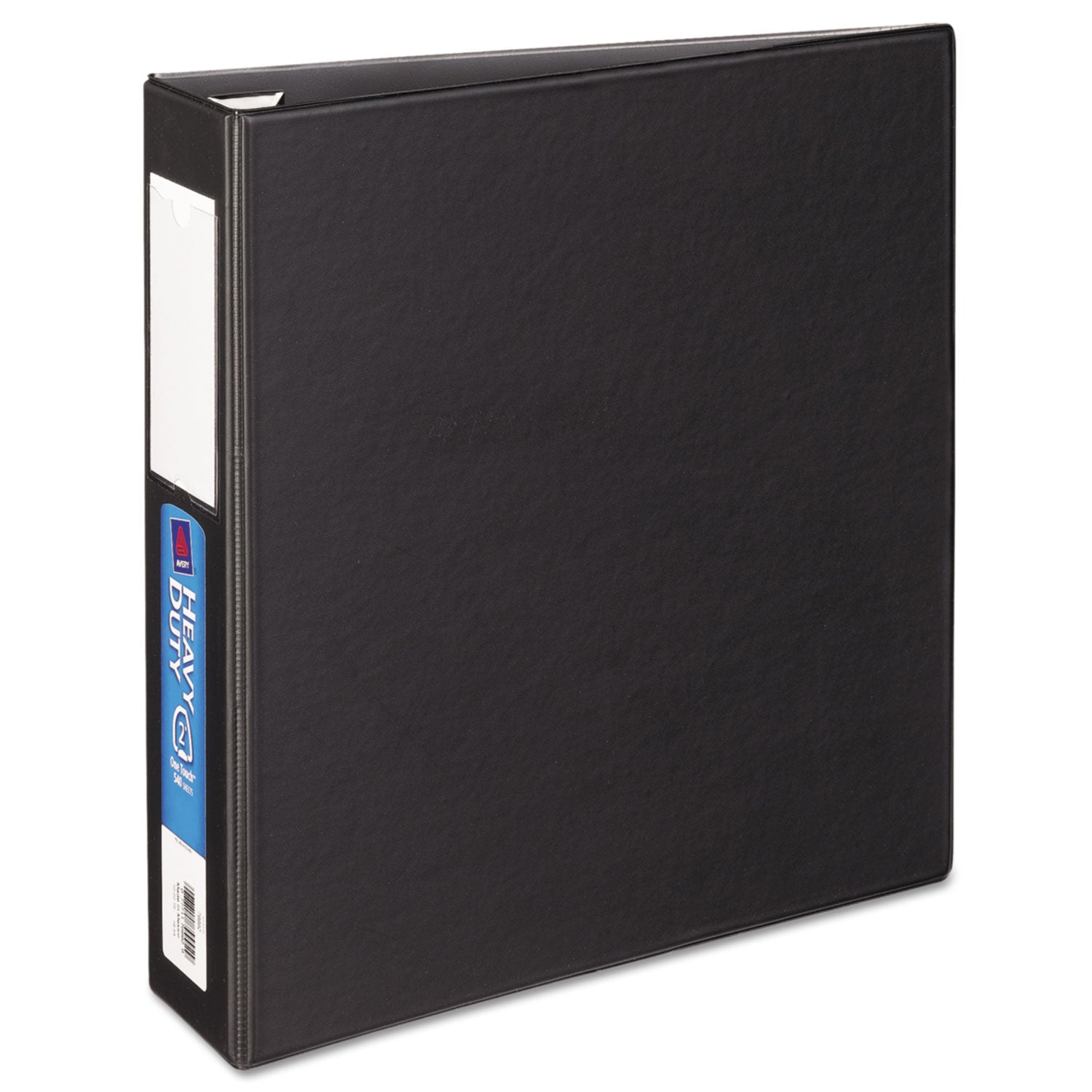 Avery Heavy-Duty Non-View Binder with DuraHinge and One Touch EZD Rings, 3 Rings, 2" Capacity, 11 x 8.5, Black (79992)