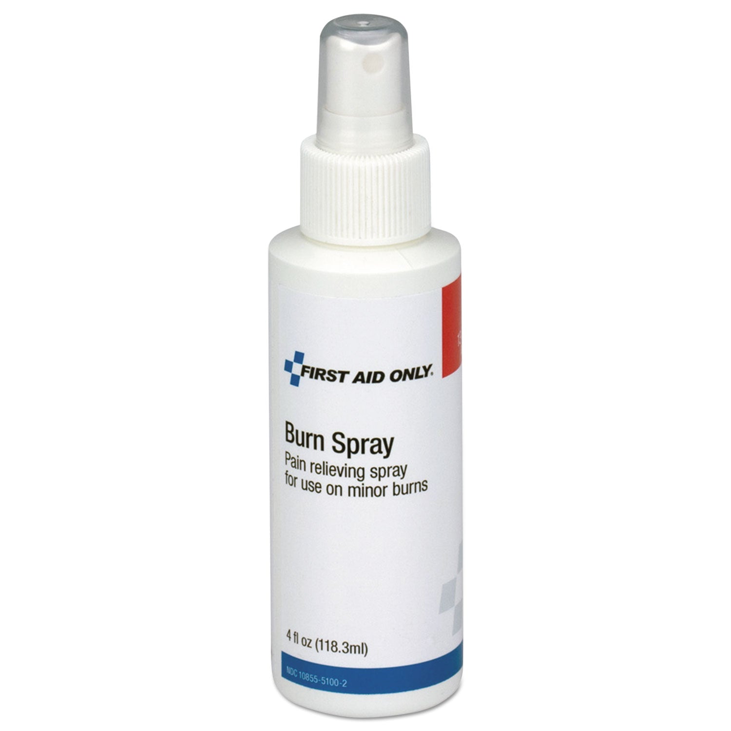 First Aid Only Refill for SmartCompliance General Business Cabinet, First Aid Burn Spray, 4 oz Bottle (13040)