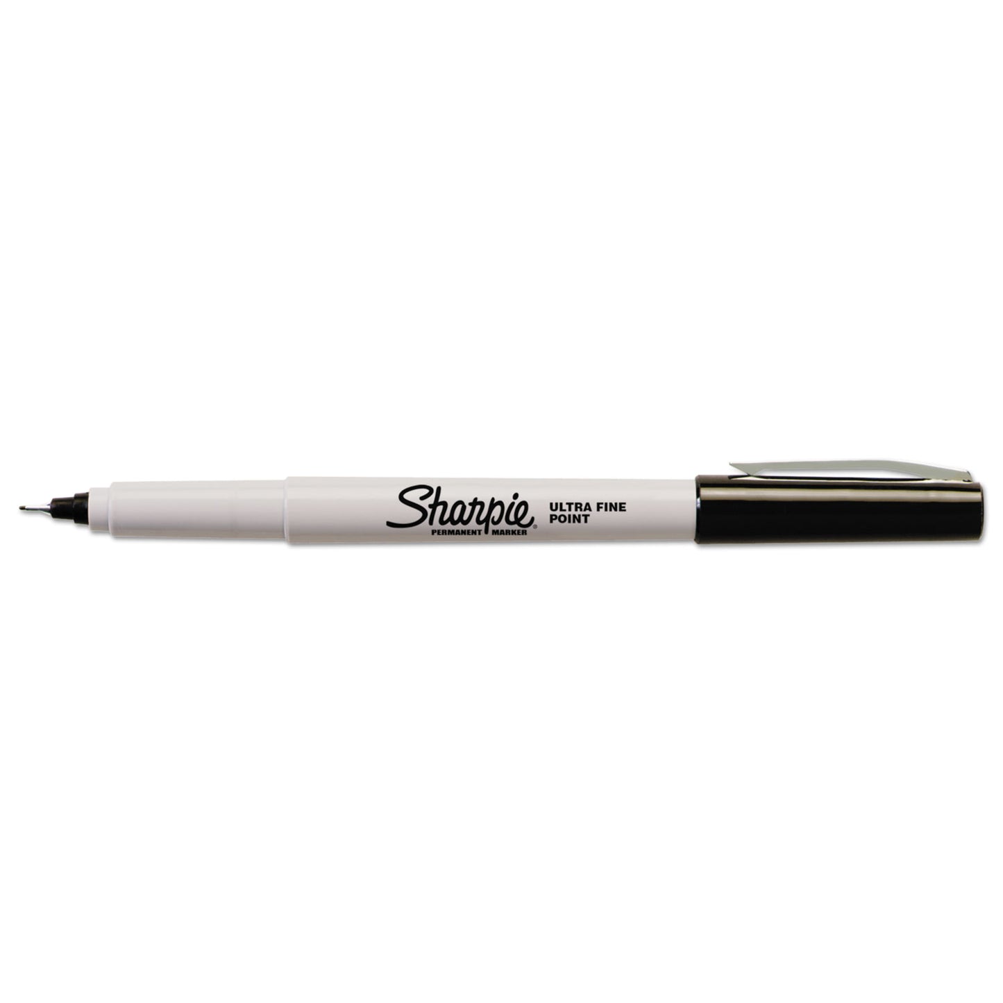 Sharpie Ultra Fine Tip Permanent Marker, Ultra-Fine Needle Tip, Black, 5/Pack (37665PP)