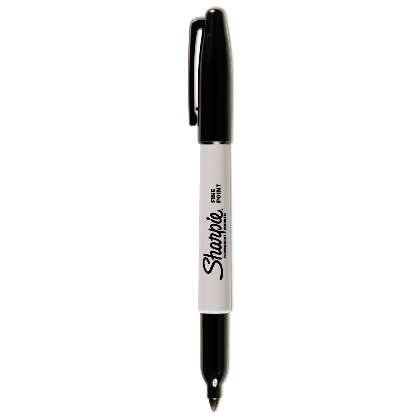 Sharpie Fine Bullet Tip Permanent Marker, Black, Dozen (1812419)