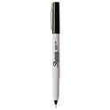 Sharpie Ultra Fine Tip Permanent Marker, Ultra-Fine Needle Tip, Black, Dozen (37001B)