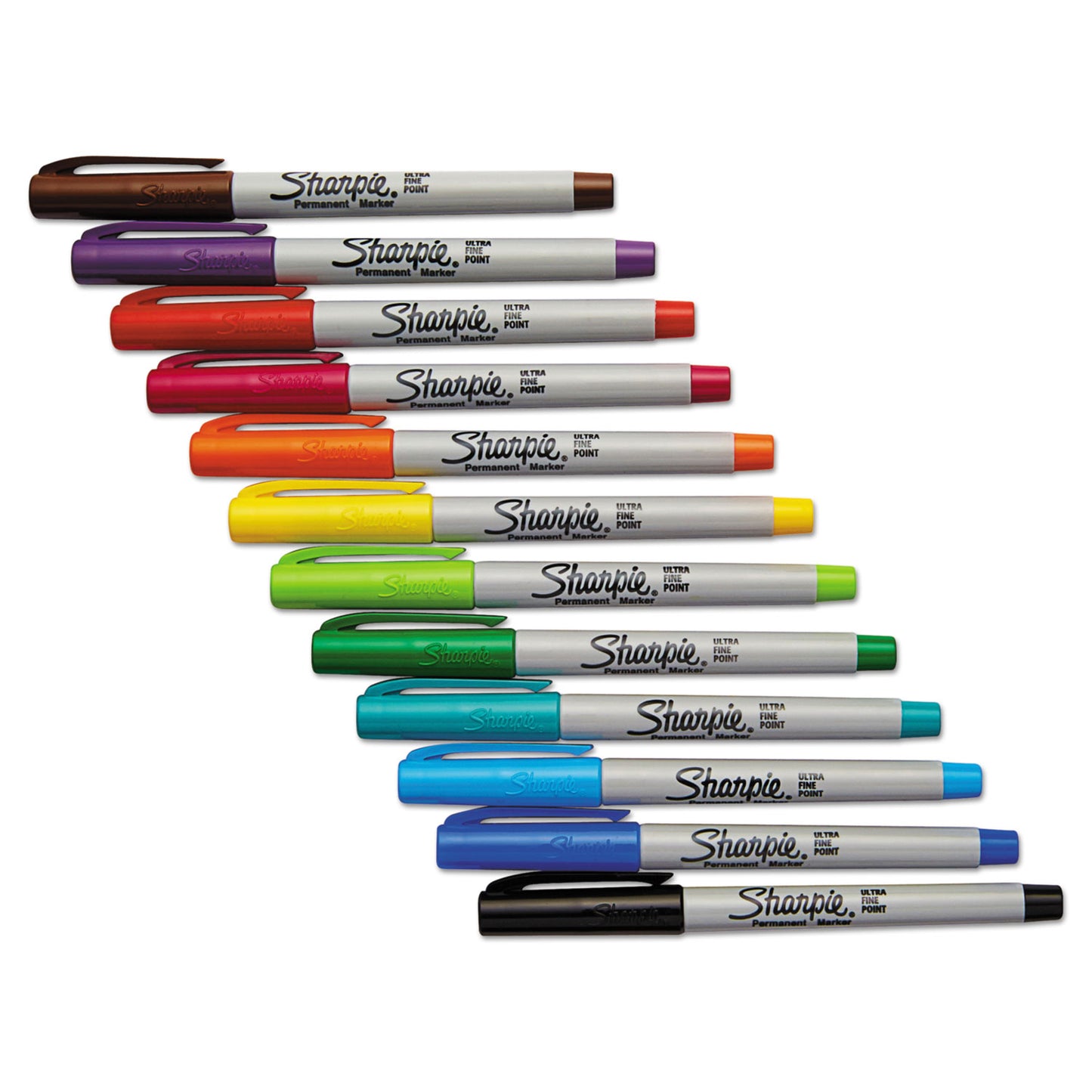 Sharpie Ultra Fine Tip Permanent Marker, Ultra-Fine Needle Tip, Assorted Colors, Dozen (37175PP)