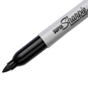 Sharpie Super Permanent Marker, Fine Bullet Tip, Black, Dozen (33001)