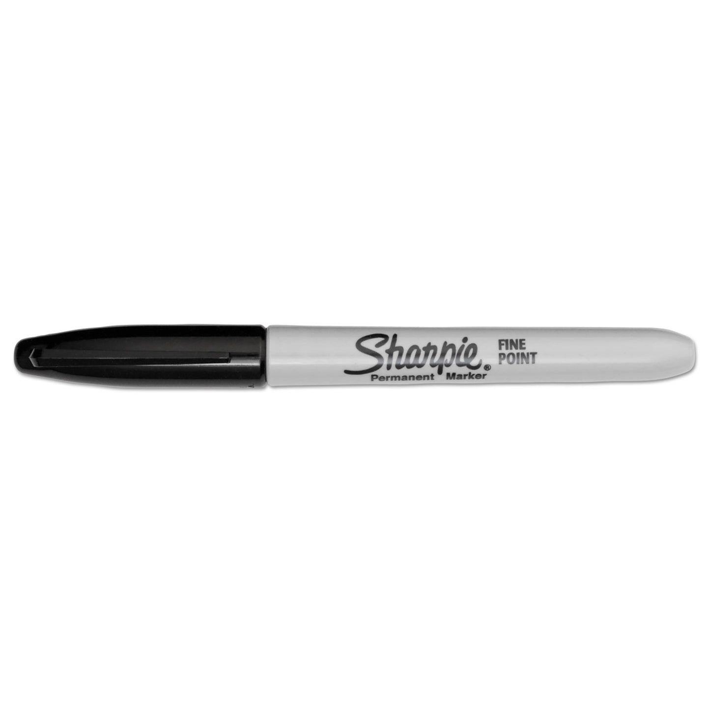 Sharpie Fine Tip Permanent Marker, Fine Bullet Tip, Black, 5/Pack (30665PP)