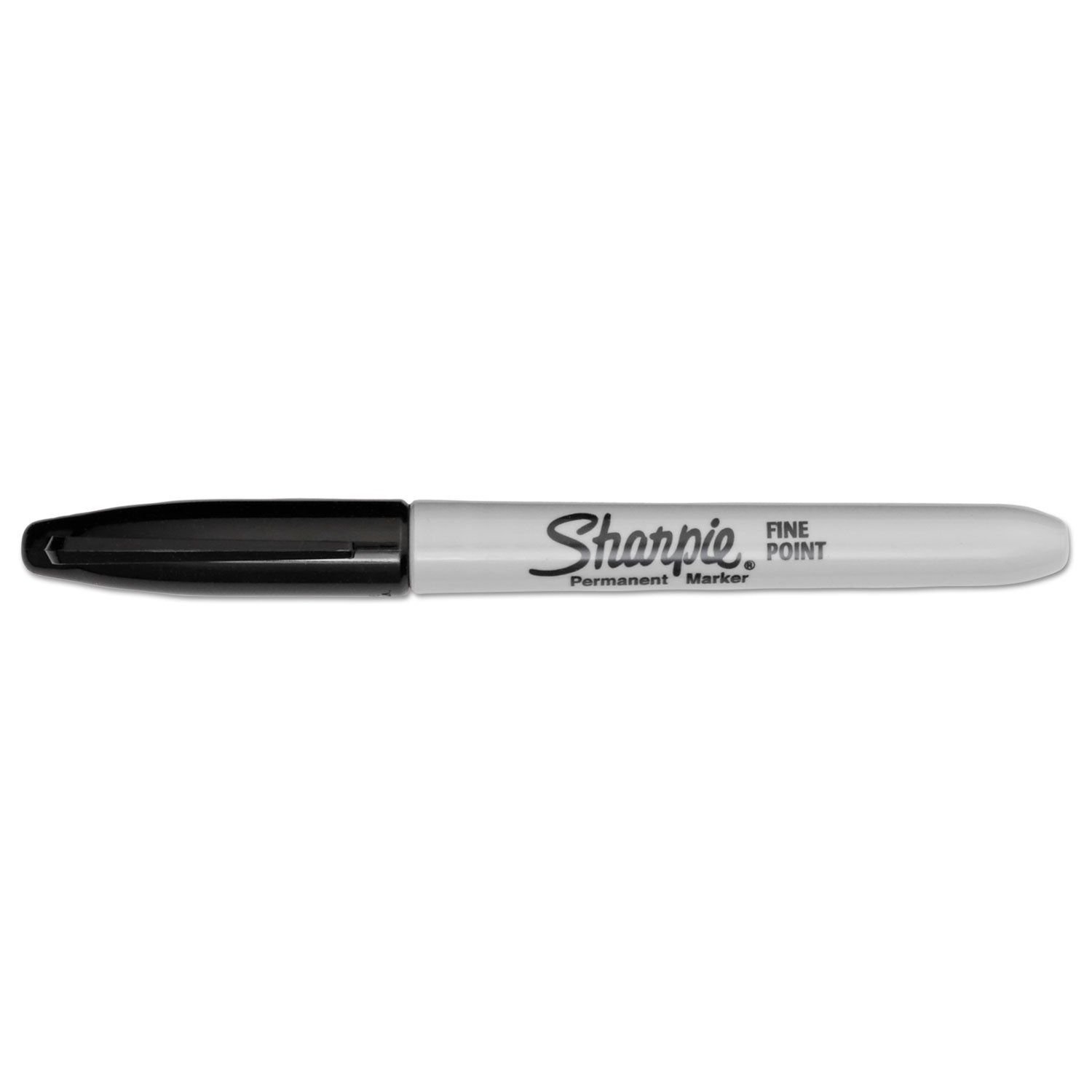 Sharpie Fine Tip Permanent Marker, Fine Bullet Tip, Black, 5/Pack (30665PP)