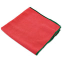 WypAll Microfiber Cloths, Reusable, 15.75 x 15.75, Red, 6/Pack, 4 Packs/Carton (83980)