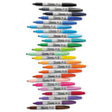 Sharpie Fine Tip Permanent Marker, Fine Bullet Tip, Assorted Colors, 24/Pack (1927350)