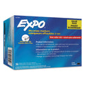 EXPO Low-Odor Dry Erase Marker Office Value Pack, Extra-Fine Bullet Tip, Black, 36/Pack (2003894)