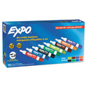 EXPO Low-Odor Dry Erase Marker Office Value Pack, Broad Chisel Tip, Assorted Colors, 192/Pack (2003995)