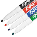 EXPO Low-Odor Dry Erase Marker Office Value Pack, Fine Bullet Tip, Assorted Colors, 36/Pack (2003893)